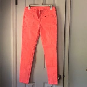 NWT Melon American Eagle Skinny Moto Pants Size 4